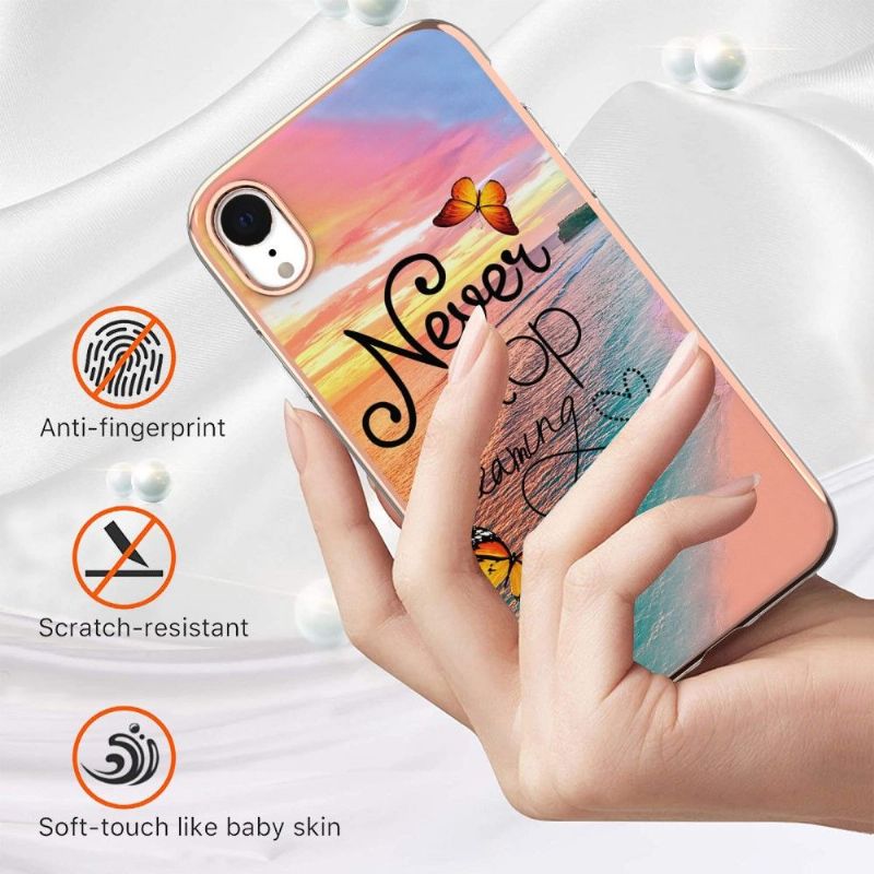Kryt Na iPhone XR Nikdy Nepřestávejte Snít