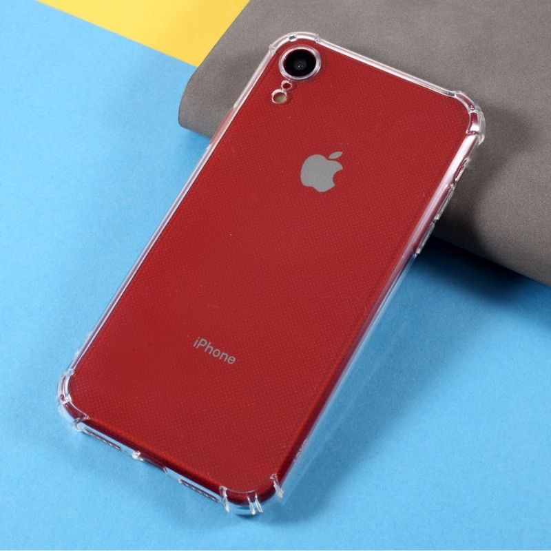Kryt Na iPhone XR Průhledné Zesílené Rohy