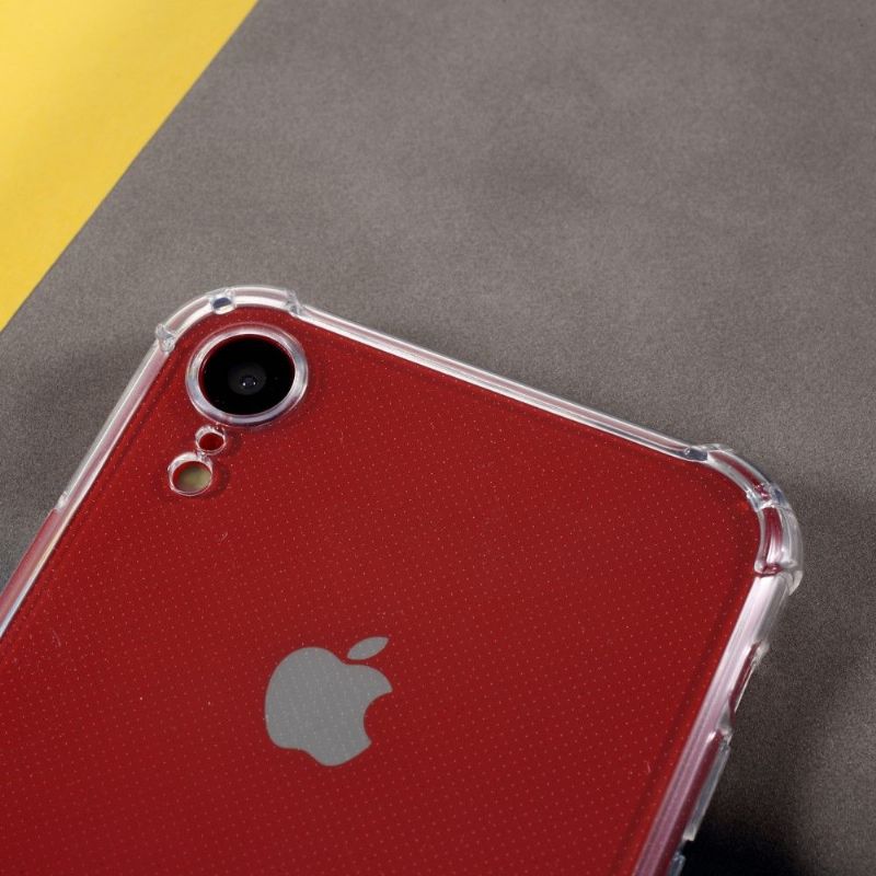 Kryt Na iPhone XR Průhledné Zesílené Rohy
