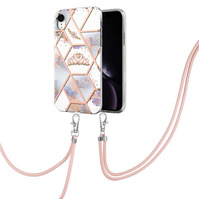 Kryty Na Mobil Na iPhone XR Na Lana Mramor A Koruna