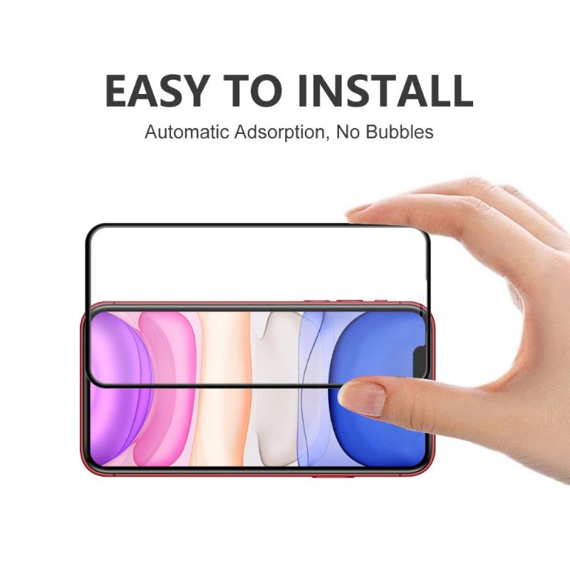 Ochrana Obrazovky Z Tvrzeného Skla Pro iPhone Xr V Plné Velikosti