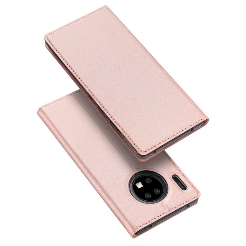 Flipové Pouzdro Na Huawei Mate 30 Pro Držák Saténových Potahových Karet
