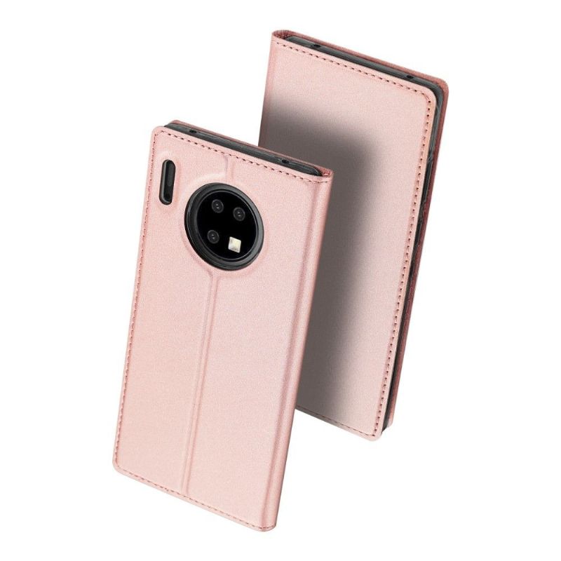 Flipové Pouzdro Na Huawei Mate 30 Pro Držák Saténových Potahových Karet