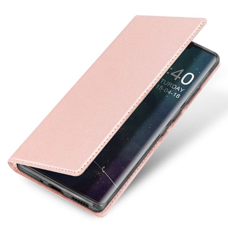 Flipové Pouzdro Na Huawei Mate 30 Pro Držák Saténových Potahových Karet