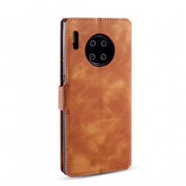 Flipové Pouzdro Na Huawei Mate 30 Pro Efekt Dg Ming Kůže