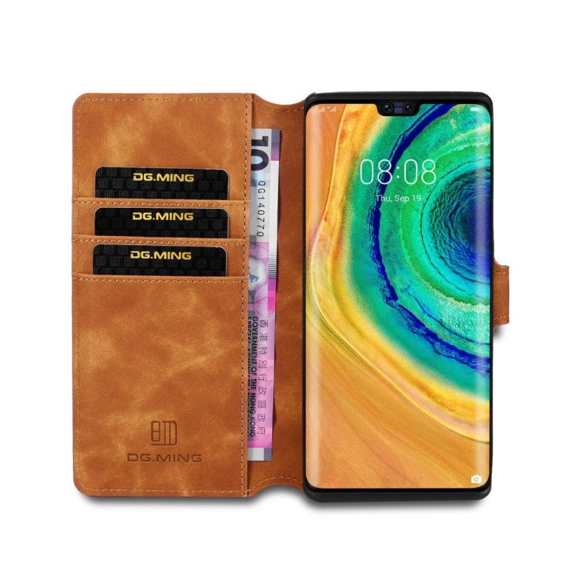 Flipové Pouzdro Na Huawei Mate 30 Pro Efekt Dg Ming Kůže