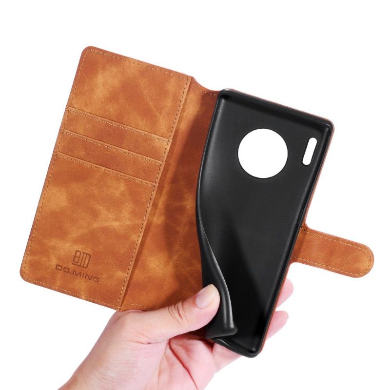 Flipové Pouzdro Na Huawei Mate 30 Pro Efekt Dg Ming Kůže