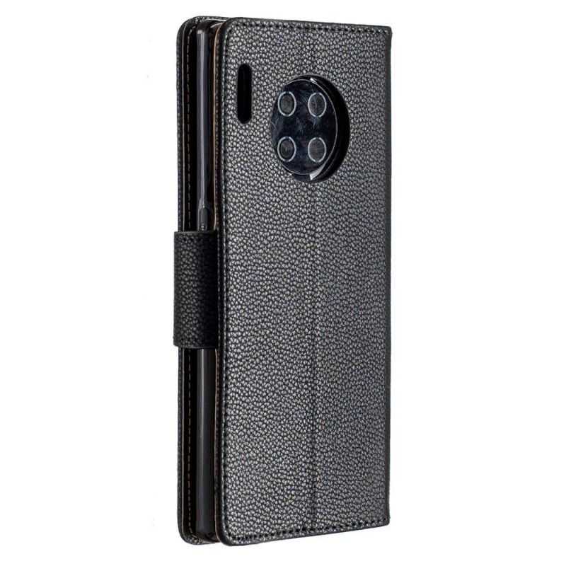Flipové Pouzdro Na Huawei Mate 30 Pro Efekt Zrnité Kůže