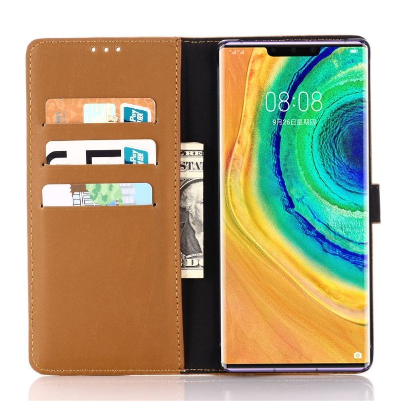 Flipové Pouzdro Na Huawei Mate 30 Pro Retro Umělá Kůže