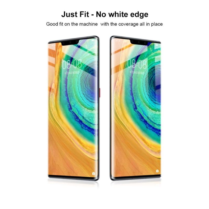 Huawei Mate 30 Pro – Ochranné Tvrzené Sklo V Plné Velikosti – Černá