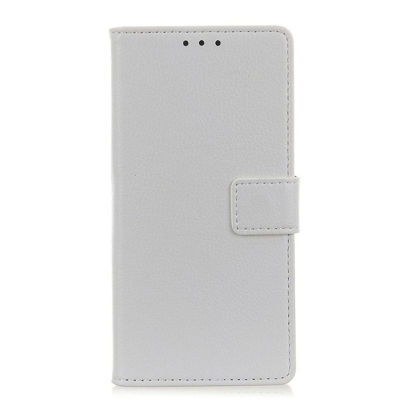 Kožené Pouzdro Na Huawei Mate 30 Pro Odkryté Švy S Koženým Efektem