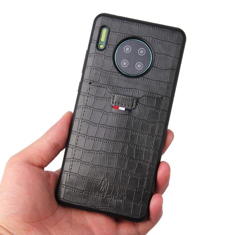 Kryt Na Huawei Mate 30 Pro Držák Karty S Efektem Croc