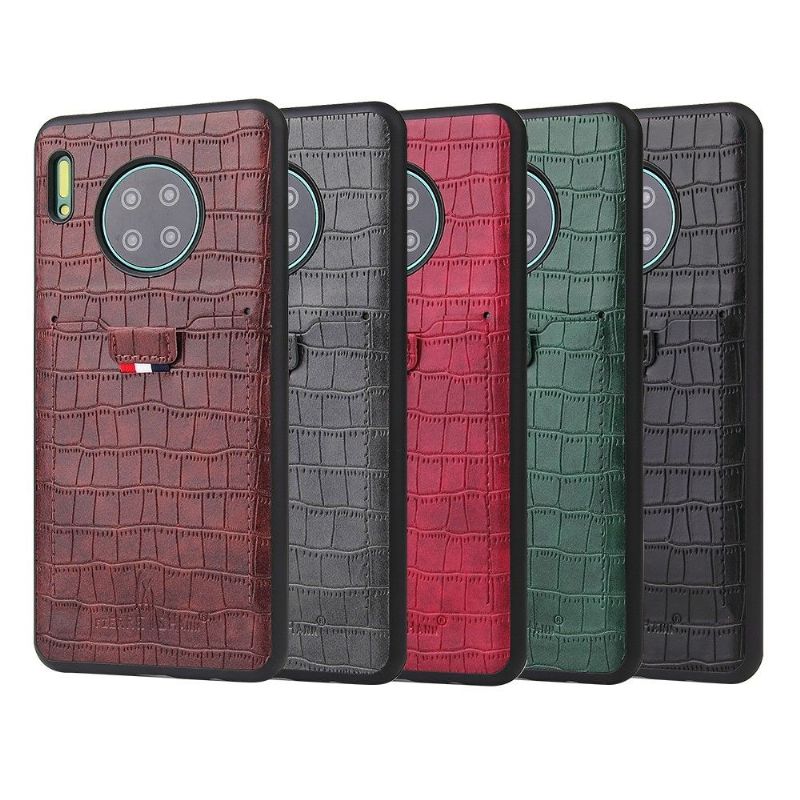 Kryt Na Huawei Mate 30 Pro Držák Karty S Efektem Croc