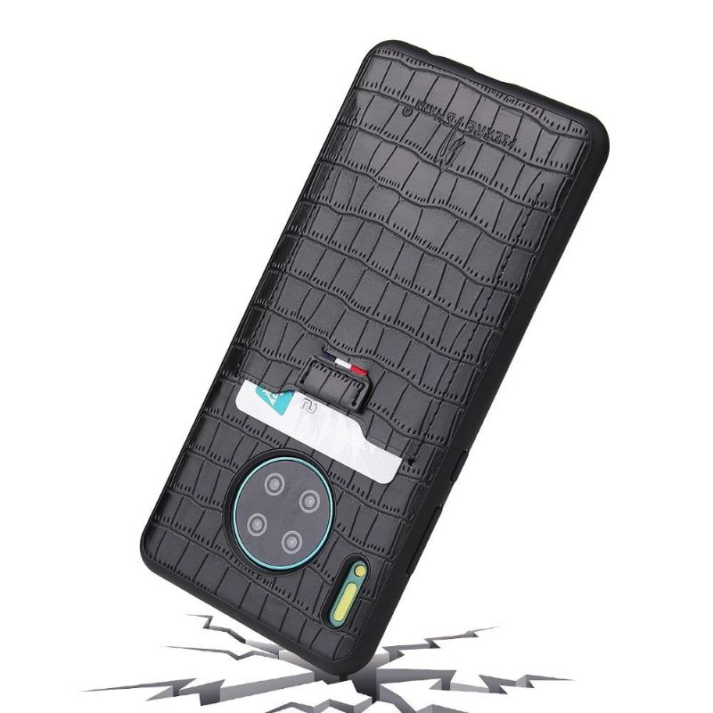 Kryt Na Huawei Mate 30 Pro Držák Karty S Efektem Croc