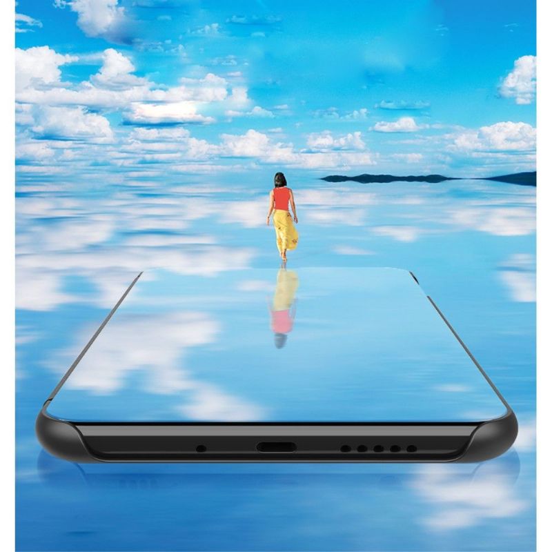Kryt Na Huawei Mate 30 Pro Flipové Pouzdro Zrcadlový Efekt