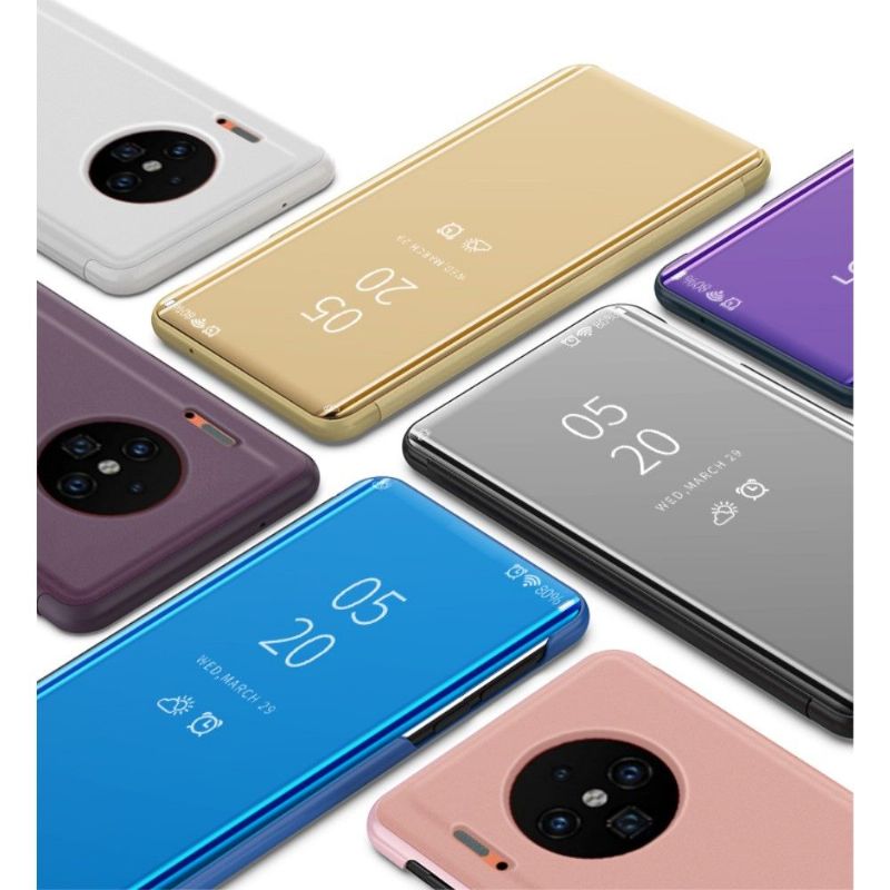 Kryt Na Huawei Mate 30 Pro Flipové Pouzdro Zrcadlový Efekt