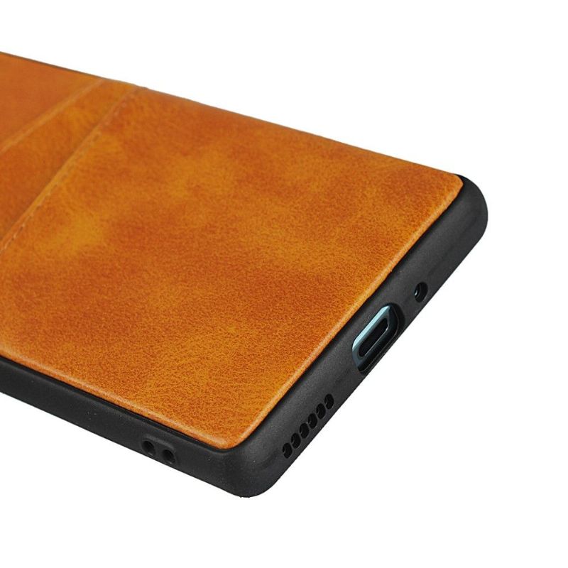 Kryt Na Huawei Mate 30 Pro Kožený Držák Karet S Efekty