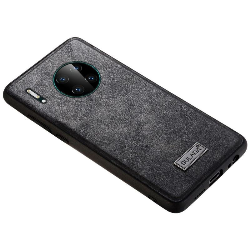 Kryt Na Huawei Mate 30 Pro Kožený Efekt Sulada