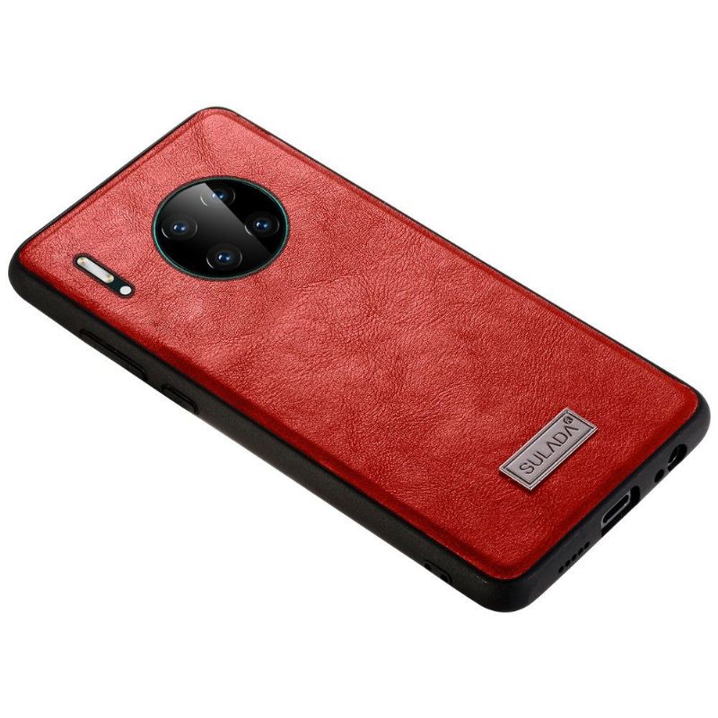 Kryt Na Huawei Mate 30 Pro Kožený Efekt Sulada