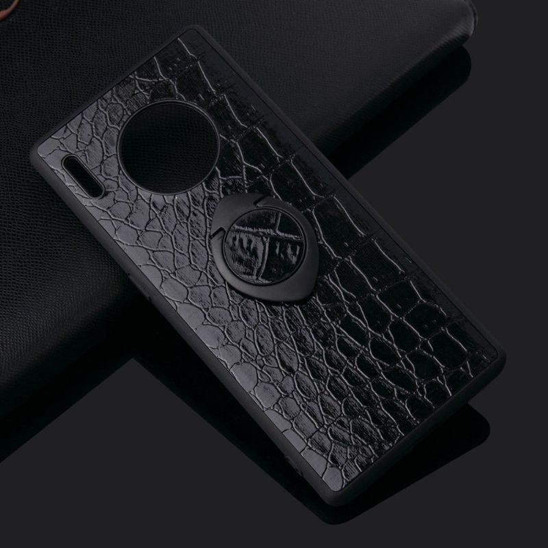 Kryt Na Huawei Mate 30 Pro S Magnetickým Držákem Croc Effect