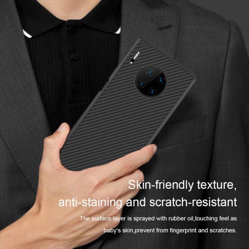 Kryt Na Huawei Mate 30 Pro Syntetické Vlákno