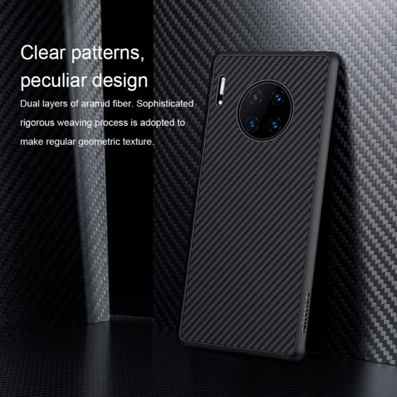 Kryt Na Huawei Mate 30 Pro Syntetické Vlákno