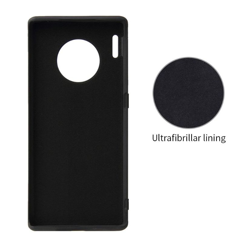 Kryt Na Huawei Mate 30 Pro Uhlíkové Vlákno S Magnetickým Držákem