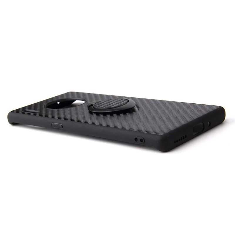 Kryt Na Huawei Mate 30 Pro Uhlíkové Vlákno S Magnetickým Držákem