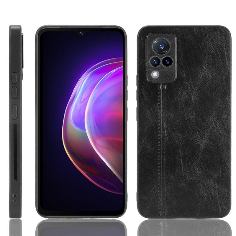 Kryt Na Vivo V21 5G Kožený Efekt