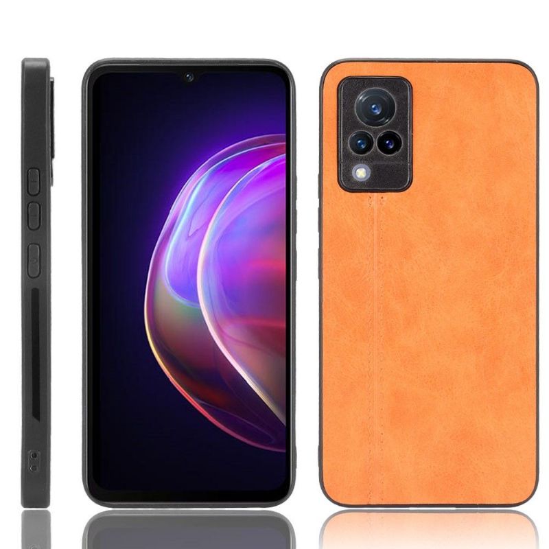 Kryt Na Vivo V21 5G Kožený Efekt