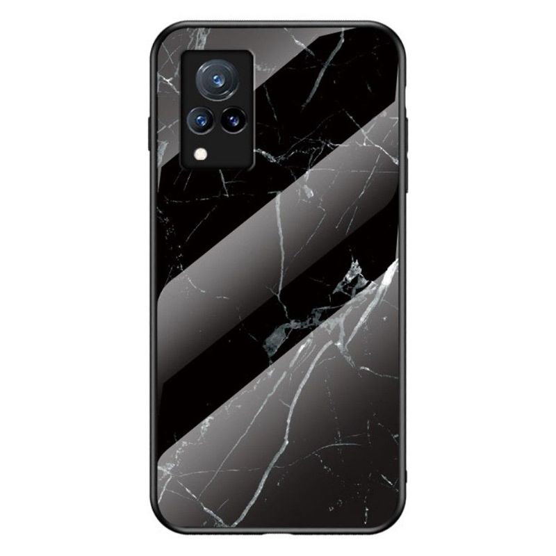 Kryt Na Vivo V21 5G Lina Marble Glass Back