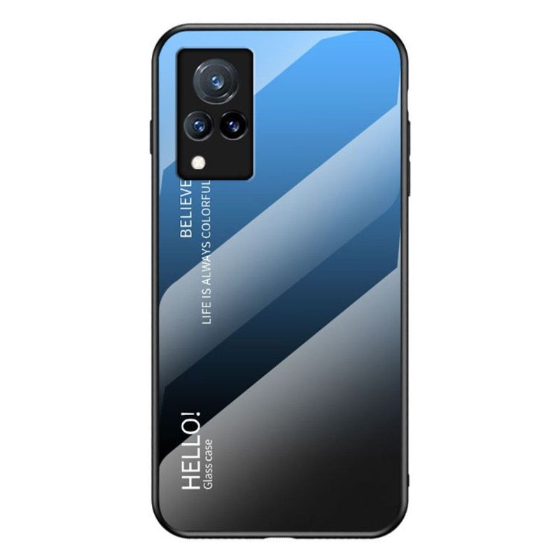 Kryty Na Mobil Na Vivo V21 5G Barevný Přechod