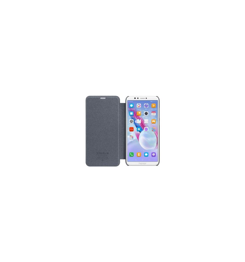 Flipové Pouzdro Na Honor 9 Lite Série Nillkin Sparkle - Černá