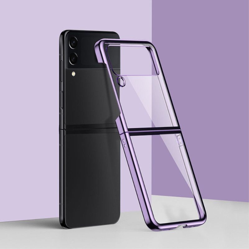 Kryt Na Samsung Galaxy Z Flip 4 Flipové Pouzdro Bezešvé Barevné Obrysy