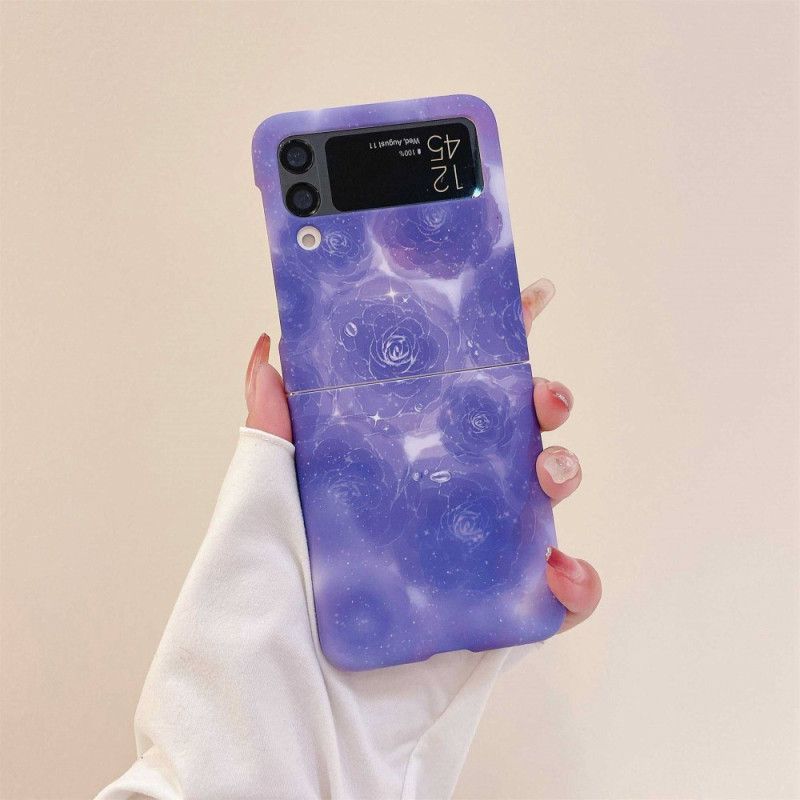 Kryt Na Samsung Galaxy Z Flip 4 Flipové Pouzdro Květiny Umění