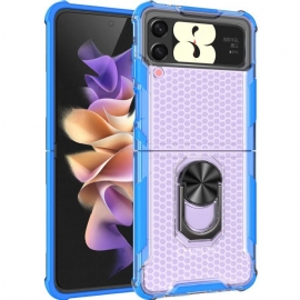 Kryt Na Samsung Galaxy Z Flip 4 Flipové Pouzdro Voština S Kroužkovou Podpěrou