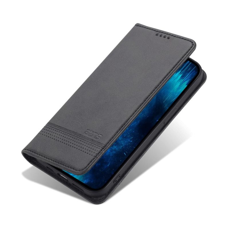 Kožené Pouzdro Folio Na iPhone 16 Pro Max Azns