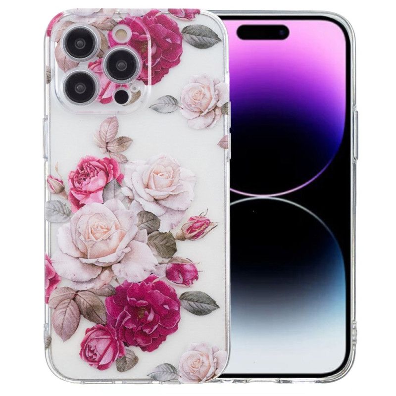 Kryt iPhone 16 Pro Max Barevné Pivoňky