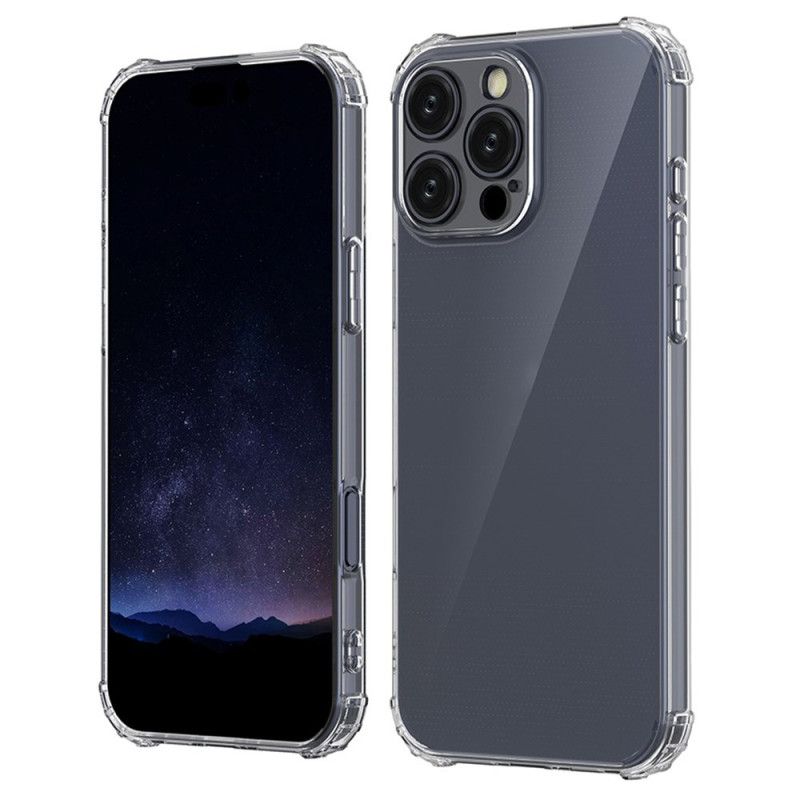 Kryt iPhone 16 Pro Max Kryty Na Mobil Transparentní Ochrana Proti Poškrábání