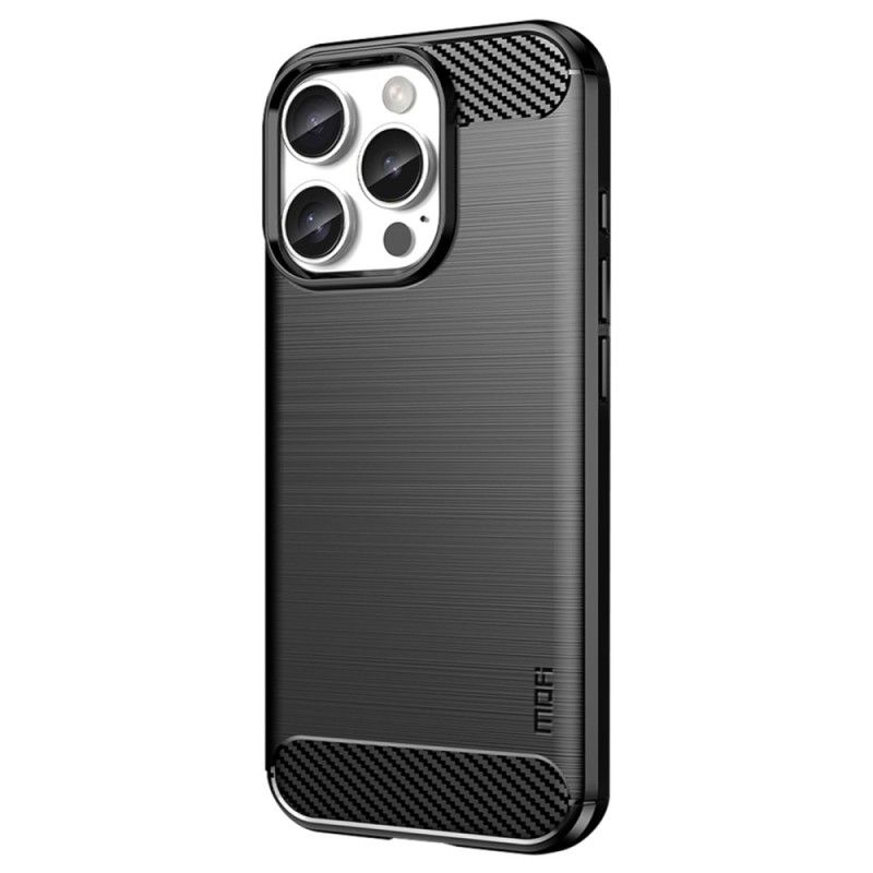 Kryt iPhone 16 Pro Max Mofi Kartáčované Uhlíkové Vlákno