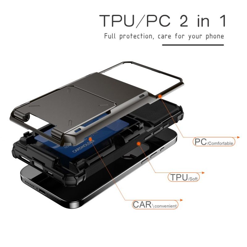 Kryt iPhone 16 Pro Max Otočný Držák Karty