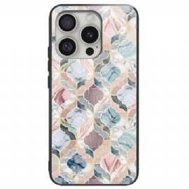 Kryt iPhone 16 Pro Max Tištěný Vzor Z Tvrzeného Skla