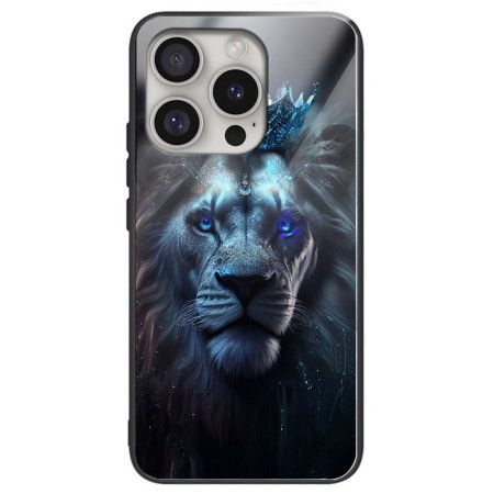Kryt iPhone 16 Pro Max Tvrzené Sklo Blue Lion