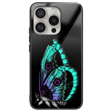 Kryt Na iPhone 16 Pro Max Tvrzené Sklo Green Butterfly