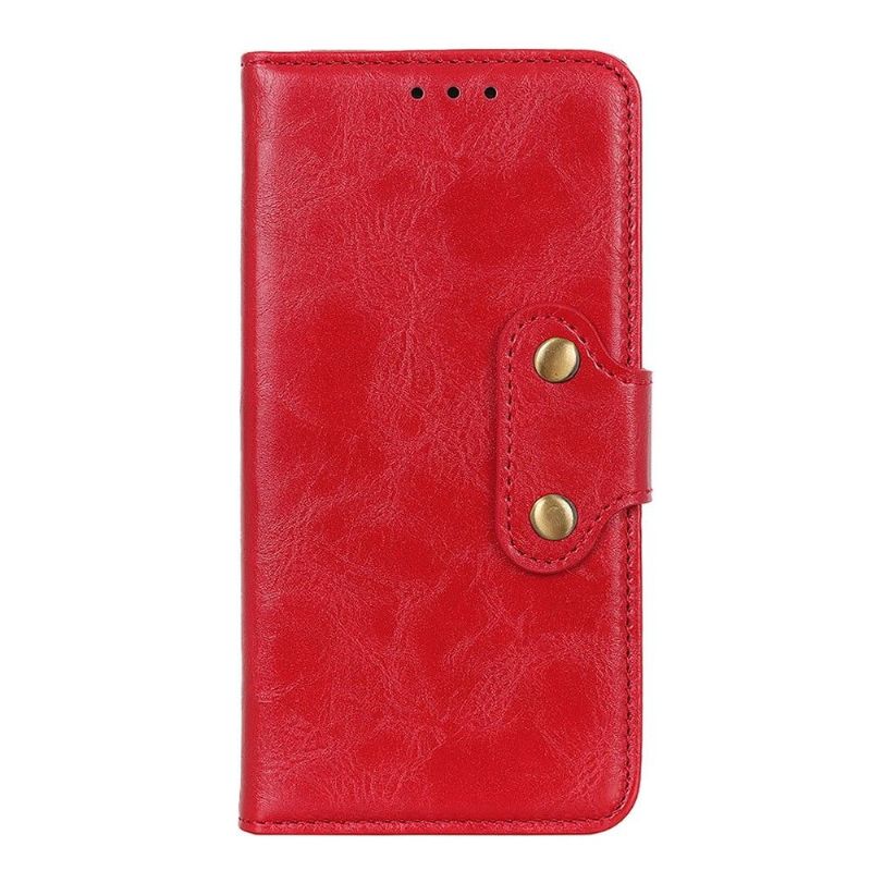 Flipové Pouzdro Na Sony Xperia 1 II Vintage Imitace Kůže S Cvočky