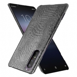Kryt Na Sony Xperia 1 II Efekt Croc Skin