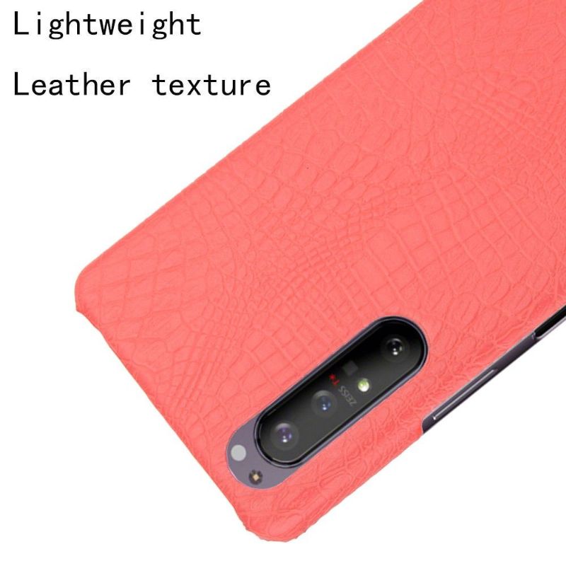 Kryt Na Sony Xperia 1 II Efekt Croc Skin