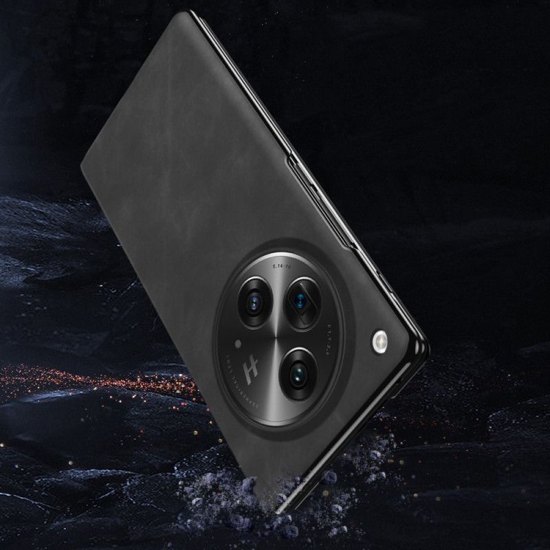 Kožené Pouzdro Folio Oppo Find N3 Klasická Kůže Nappa