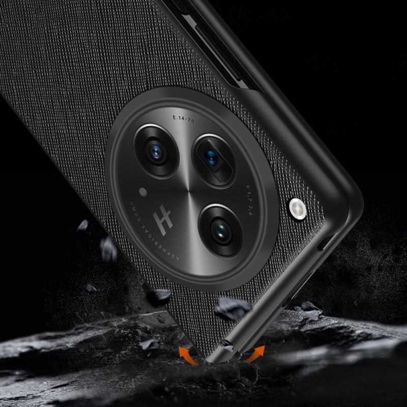 Kryt Na Oppo Find N3 Otevřená Tkaná Textura