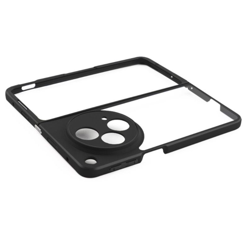 Kryt Na Oppo Find N3 Průhledný S Černým Okrajem